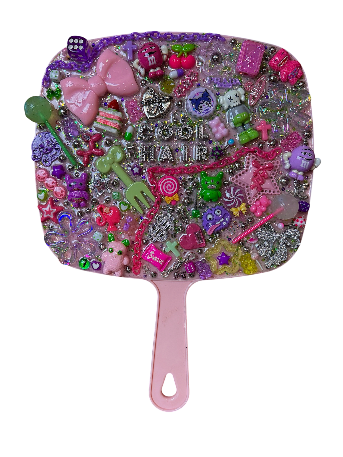 BIG HANDHELD MIRROR